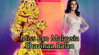 Shavinaa Balan, Miss Eco Malaysia's Preliminary Performance at Miss Eco International 2021