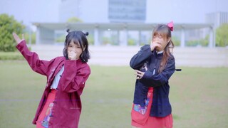 【粉扑扑´ω`小初】ทำไมต้องมาแข่งขันกันเอง! ดูสิ สองสาวนี้จะแสดง [Big Bowl of Wide Noodle] ให้คุณดูนะ!