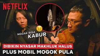 SEREM! Makhluk Halus Ngamuk Sampe Gebrak-gebrak Mobil | Incantation | Clip