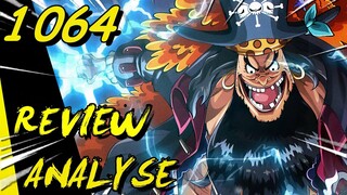 BARBE NOIRE, VÉRITABLE EMPEREUR? + BONUS BÉTISIER : critique analyse chapitre one piece 1064