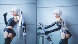 [cos collection] น้องคอส คอสเพลย์ "Nier : Automata" A2 สุดหล่อ Yulha A type 2 มีดเล่มนี้ดี หาซื้อได้