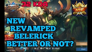 New revamped Belerick gameplay & best build mobile legends