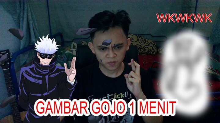 1 menit gambar gojo satoru