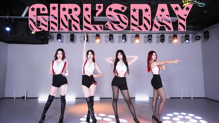 【GIRL'S DAY】期待，期待的红色背带 | 二代团经典重现，御度拉满，辣度超标