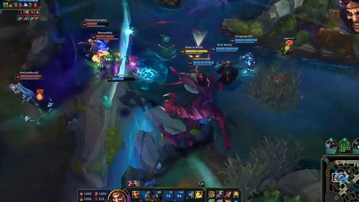 Draven - Ném Bay Màu Team Bạn Cực Lẹ