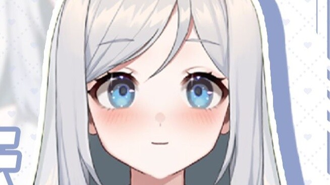 [live2D model display] Super cute white-haired girl, click to receive