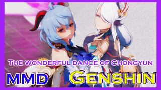 [Genshin,  MMD]The wonderful dance of Chongyun