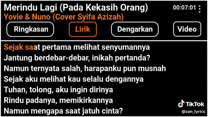 lagu yang gua suka