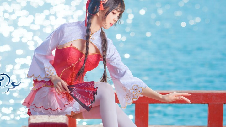 【Tuanzi】New Year's greeting dance to the bright moon丨First time to participate in traditional Chines