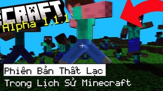 Phiên Bản Thất Lạc Trong Lịch Sử Minecraft