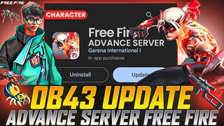 OB43 UPDATE ADVANCE SERVER | 24 JAN NEW UPDATE FREE FIRE | OB43 NEW CHARACTER FREE FIRE