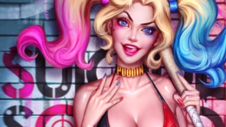 [Pria tidak diperbolehkan] Menonton Harley Quinn, aku mengaku aku jalang (Harley Quinn)
