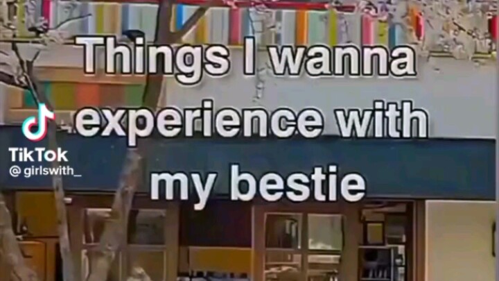 Thing I want to experience