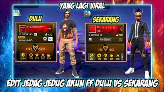 CARA EDIT VIDEO AKUN FRRE FIRE DULU VS SEKARANG DI CAPCUT ANDROID