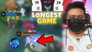 WTF?! THIS IS THE LONGEST MATCH EVER IN MPL ID… 🤯