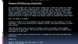 Powers Of Attorney Charlotte