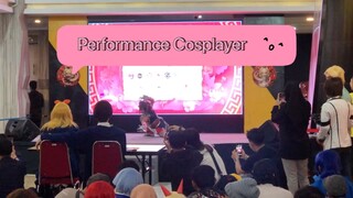 Cosplay Performance Wanwan , Vestia Zeta dkk @The Central Mall Gunawangsa Tidar Surabaya