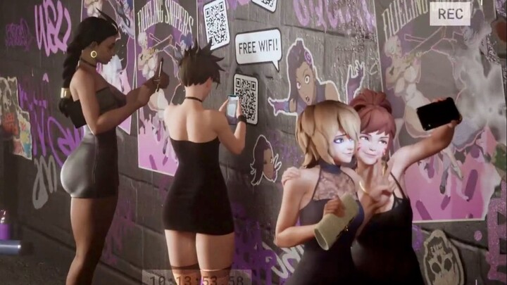 คืนเที่ยวผับของสาวๆ 【อนิเมชันเต็มเรื่อง】