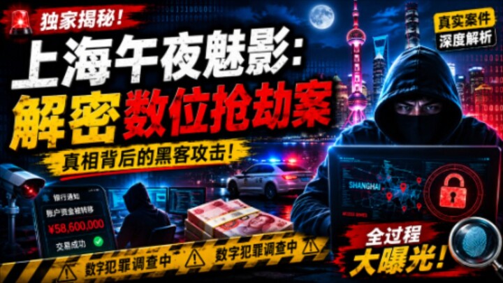 上海午夜魅影 ：揭秘数字抢劫案 ( Shanghai Midnight Mystery : Uncovering the Digital Robbery )
