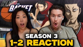 HE STEALS ABILITIES?! | Kuroko No Basket Season 3 Ep 1-2 Reaction