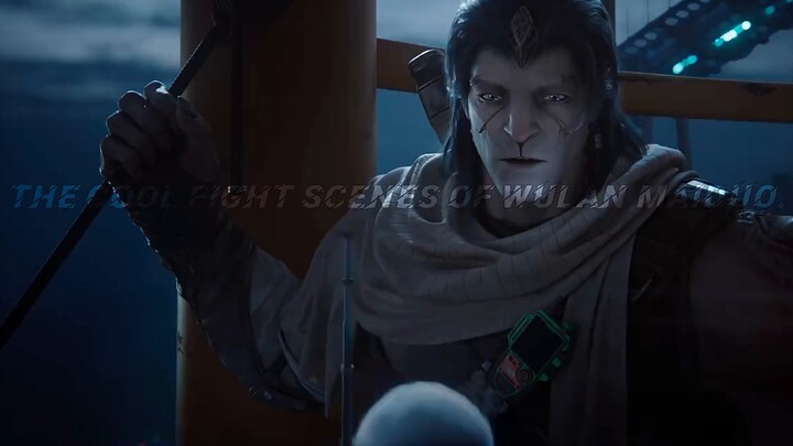 "The Cage of Spirits" "Adegan pertarungan luar biasa Ulan Maiduo, menampilkan kontras yang lucu, tom