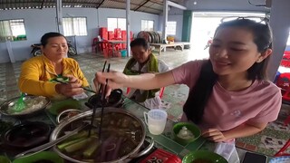 Được mùa tôm, Ánh Kua cùng Đại gia đình đi tạ ơn Bà Chúa Xứ ở Châu Đốc, An Giang | Phần 1