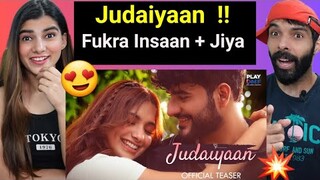 Judaiyaan (Teaser) - Abhishek Malhan | Jiya Shankar | Tanveer Evan | Rajat | Anshul Garg | Reaction