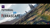 How to make terrain inside Element 3D using Terrascape II Tutorial II After Effect
