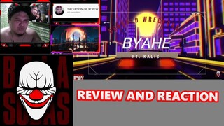 BYAHE - Ft. KALIS ( Official Audio ) Review and Reaction by Salvation