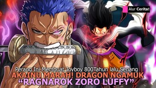 MAKIN GILA! LUFFY ZORO HAKIRAJA! AKAINU BALAS DENDAM KE DRAGON!  RAHASIA GOROSEI TERBONGKAR DI EL