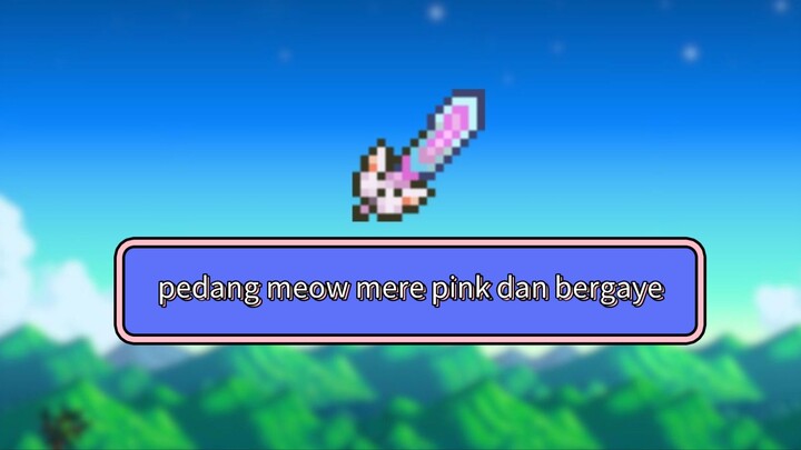 Tutorial Mendapatkan pedang meowmere pedang unik di stardew valley, keren banget😍
