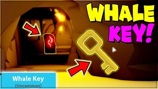 How to get WHALE KEY In Fishing Simulator - ROBLOX