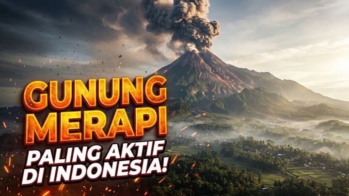 Gunung Merapi - Inilah Salah Satu Gunung Paling Aktif Di Indonesia!