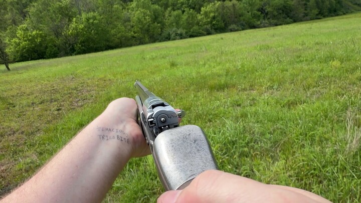 【4K】Bắn góc nhìn người thứ nhất với súng shotgun tự động Breda không có nắp hộp khóa máy
