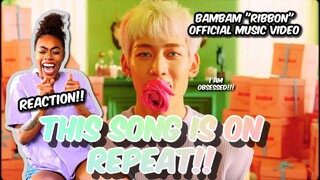 MY NEW FAVORITE SOOOOONG!! | #뱀뱀 #BamBam #riBBon MV | REACTION!!!!