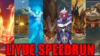 Liyue Bossrush Speedrun