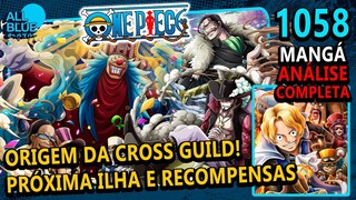 [1058] #OnePiece - Mangá Review | RECOMPENSAS E A ORIGEM DA CROSS GUILD