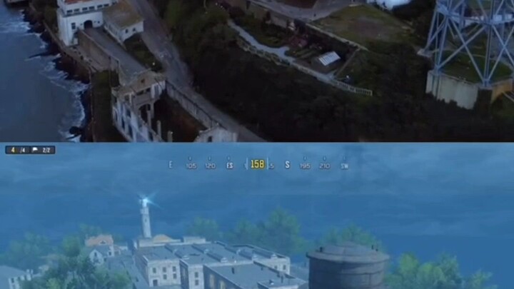 [ ALCATRAZ TOUR ] • REAL LIFE vs IN GAME • #codm #codmobileclips #fypage #codmobile #gaming