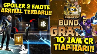 BOCORAN 2 ARRIVAL ANIMATION LANGSUNG DARI GARENA !! Bocoran Bundle Gratis & 10 Jam Custom Room FF