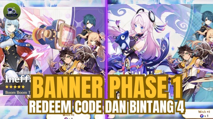 🔰 [NEWS GENSHIN] BANNER & & KODE REDEEM GENSHIN IMPACT VERSI 5.8 PHASE 1‼️