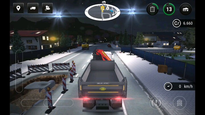 งานก่อสร้างถนน ซ่อมแซมถนนที่ทรุดตัว ขับรถเครนยกท่อ ขับรถบรรทุกถมดิน 🚧Construction Simulator 3
