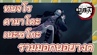 ทันจิโร่ คามาโดะ เนะซึโกะ ร่วมมือกันอย่างดี