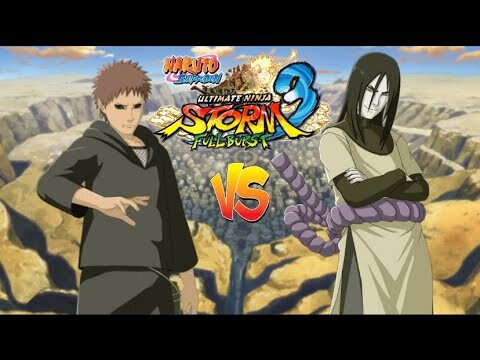 NSUNS 3 Full Burst The Fourth Kazekage vs Orochimaru (PC Mods)