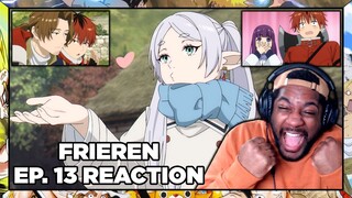 FRIEREN SHOWS OFF HER ULTIMATE SEDUCTION TECHNIQUE!!! | Frieren Episode 13 Reaction