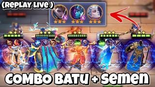 SUPER KERAS!! COMBO BATU LAPIS SEMEN!! PAO SKILL 1 GUARDIAN!! MAGIC CHESS MOBILE LEGENDS