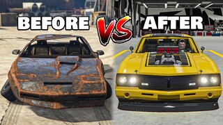 Transforming OLD CAR to BRAND NEW CAR - REBUILD SETUP | GTA V ROLEPLAY