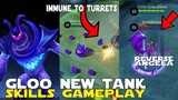 NEW TANK HERO GLOO! | CAN POSSESS ENEMIES REVERSE ANGELA | MOST POWERFUL TANK! MOBILE LEGENDS