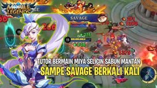 GAMEPLAY MIYA FULL DAMAGE EASY SAVAGE BERKALI KALI