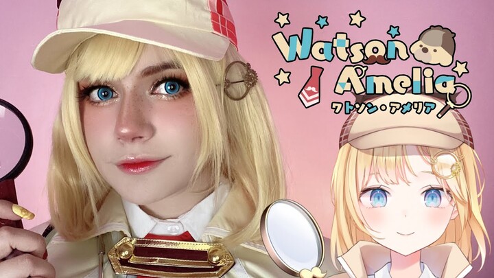 ♡Watson Amelia Cosplay Makeup♡