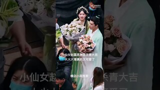 Zhao Lusi FanCam 07.04.23 | Shen Yin the last day of filming